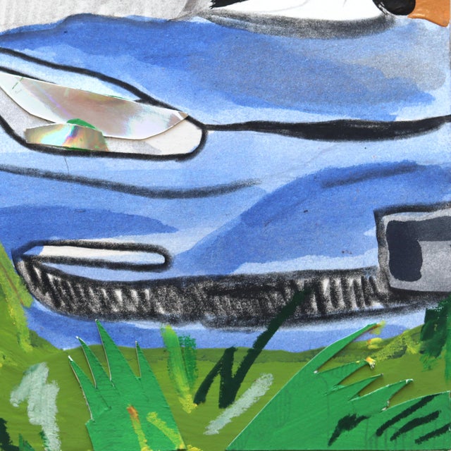 Figurative The Future Is in the Past - Contemporary Figurative Mixed Media Collage Original Artwork by Danny Brown For Sale - Image 3 of 7