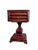 Antique American Classical Empire Period Flame Mahogany Sewing Stand Side Table For Sale - Image 10 of 11