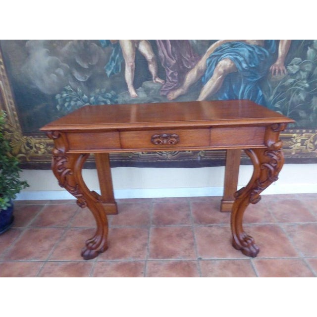 Antique 19th Century Hall Console Table from Howard & Sons, 1880 For Sale - Image 15 of 18