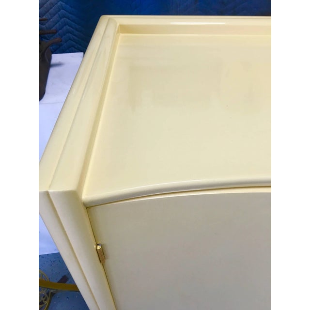 Johan Tapp Cream Lacquer Buffet by Johann Tapp for Gumps, Circa 1940 For Sale - Image 4 of 11