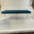 Contemporary 1980s Modern Lucite X-Base Bench, Newly Upholstered in Velvet For Sale - Image 3 of 10