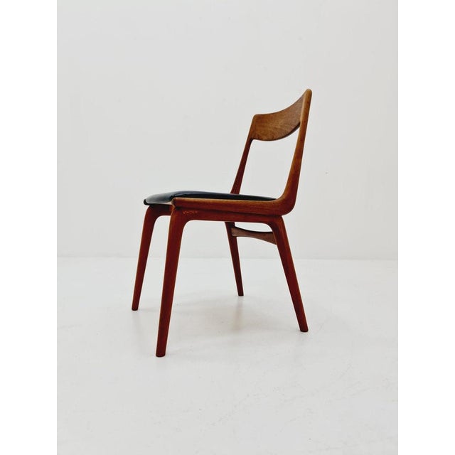 Danish Teak Dining Chair by Alferd Christensen for Slagelse, 1950s For Sale - Image 3 of 11