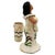 Mid-Century Modern Mid 20th Century Hawaiian Hula Girl Lei Ceramic Figurine W/ Bongo For Sale - Image 3 of 6