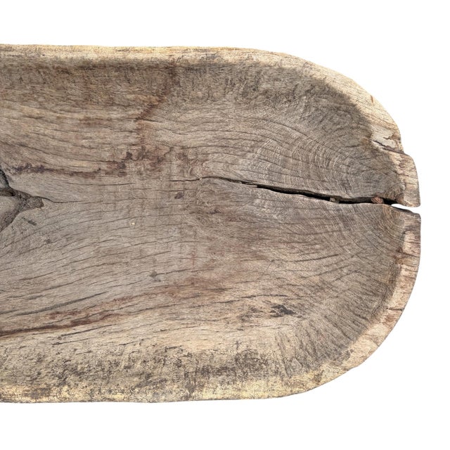 Rather Large 19th Century American Southwest Batea Washbasin For Sale - Image 10 of 15