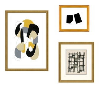 Abstract Gallery Wall, Set of 3 For Sale