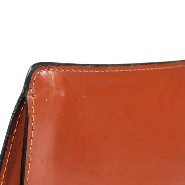 Mario Bellini for Cassina Cab 413 Italian Red Leather Dining Chairs Set of 6 For Sale - Image 18 of 18