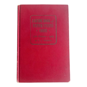Vintage Red Coin Book
