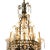 1900s Louis XVI Revival Style French Crystal and Bronze Chandelier For Sale - Image 4 of 6