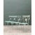 Mid 20th Century Vintage Meadowcraft Greek Key Outdoor Dining Chairs - Set of Four For Sale - Image 5 of 12