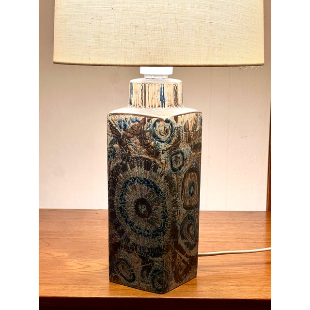 Table Lamp by Niels Thorsson for Royal Copenhagen, Denmark, 1970s For Sale - Image 6 of 9
