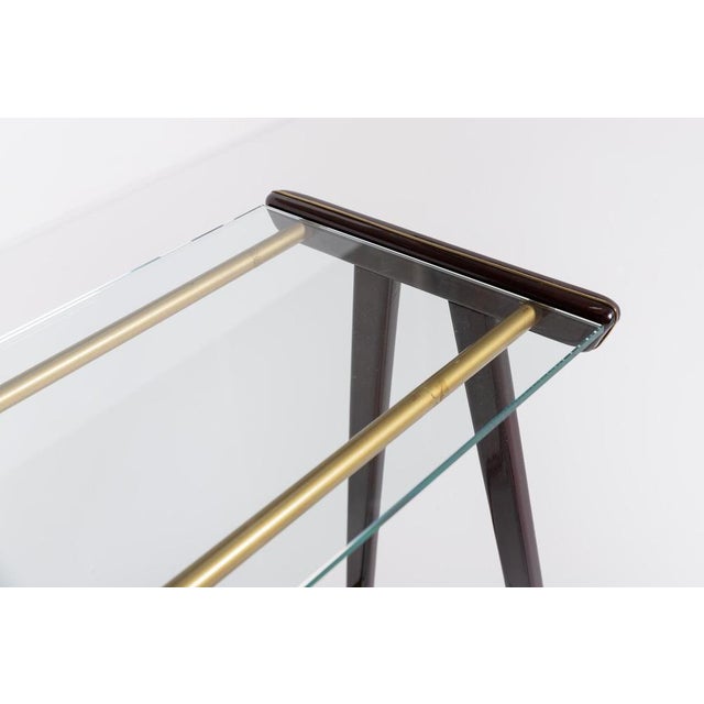 Mid-Century Modern Sculptural Serving Cart, 1960s For Sale - Image 6 of 8