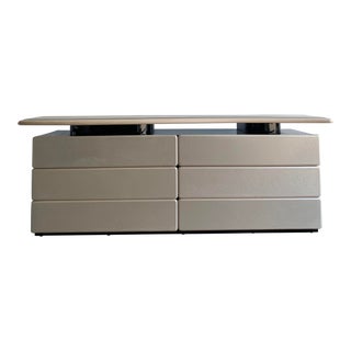 1980s Sculptural Lacquered Dresser by Rougier For Sale