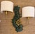 Mid 20th Century Bronze and Brass Sculptural Grape/Lemon Leaf Wall Sconces For Sale - Image 5 of 12