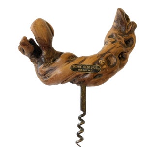 Reine Pedauque Beaune France Grapevine Cork Screw For Sale