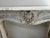 Louis XV Style Fireplace in White Veined Carrara Marble, 1800s For Sale - Image 9 of 15
