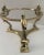 1940s 1940s Brass Display Stand Renaissance Revival 4" Opening For Sale - Image 5 of 12