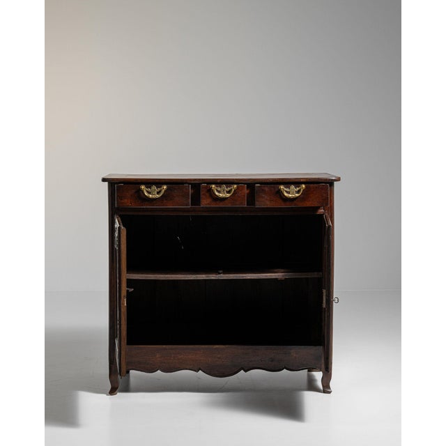 19th Century 19th Century France Brown Wood Storage Cabinets & Cupboards For Sale - Image 5 of 11