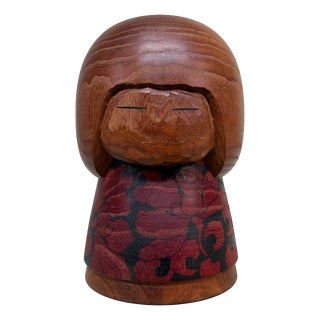 Shōwa Japanese Kokeshi by Issetsu Kuribayashi, 1970 For Sale