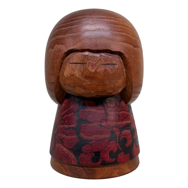Shōwa Japanese Kokeshi by Issetsu Kuribayashi, 1970 For Sale