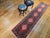 Textile Vintage Persian Bidjar Runner, Hand-Knotted Wool, Geometric Pattern, Navy & Red, 3x10 For Sale - Image 7 of 15