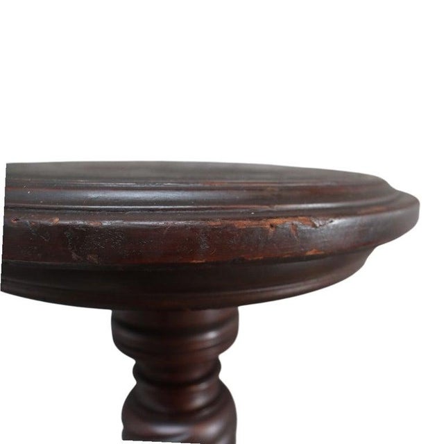 R. J. Horner & Co. Rj Horner Carved Mahogany Twisted Column Sculpture Stand C1900 For Sale - Image 4 of 10