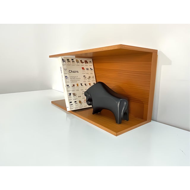 Small Teak U-Profile Shelf by Walter Wirtz for Wilhelm Renz, 1960s For Sale - Image 16 of 18