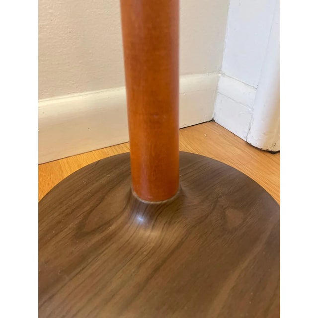 Vintage Mid Century Modern Globe With Wooden Stand For Sale - Image 4 of 6