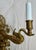 1940s Vintage Pair of Brass Empire Revival Double Swan Electric Light Wall Sconces For Sale - Image 5 of 9