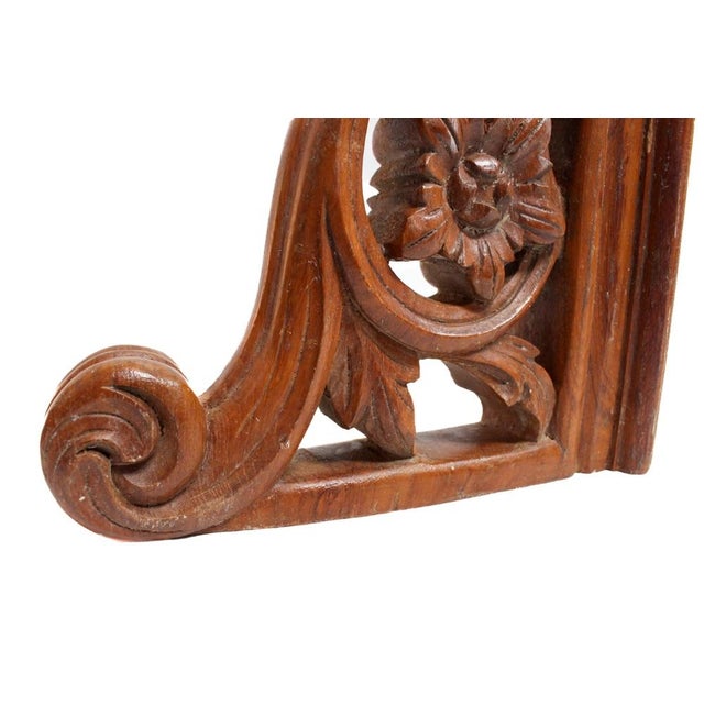 Flower Bracket Pair For Sale - Image 6 of 11