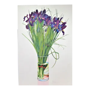 Gary Bukovnik, Iris in a Vase, 1989