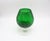 Mid-Century Modern Italian Green Diamond Optic Glass Brandy Snifter Vase by Empoli, 1960s, in Very Good conditions....