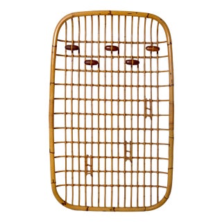 Bamboo Coat Stand by Olaf van Bohr 1950s For Sale