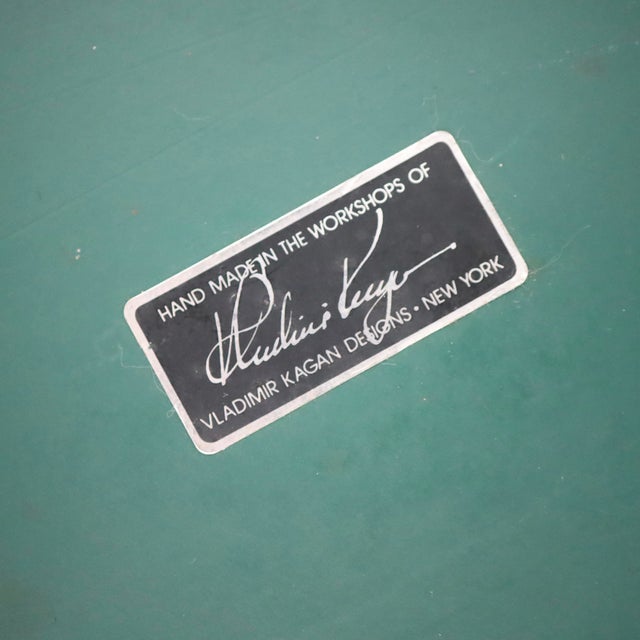 1980s Vladimir Kagan Extension Dining Table For Sale - Image 5 of 9