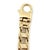 Mid 20th Century Mid 20th Century 14k Two-Tone Double Sided Gold Link Bracelet For Sale - Image 5 of 5