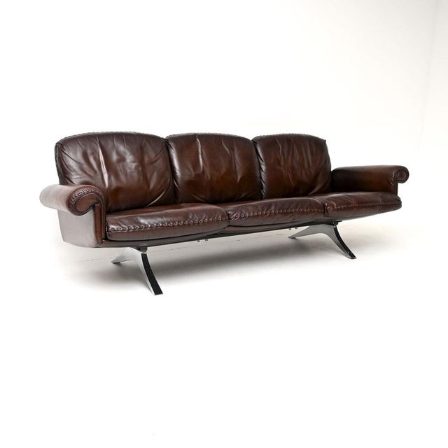 Vintage DS-31 Leather Sofa from de Sede, 1960 For Sale - Image 11 of 11