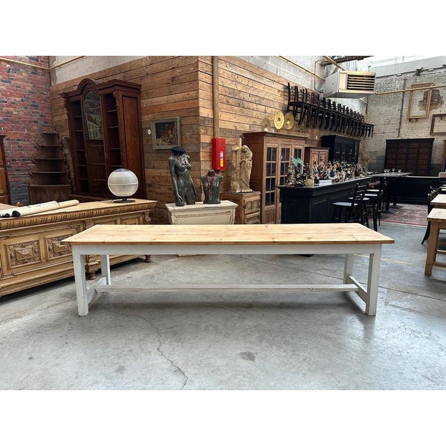 Mid-Century Workbench in Wood For Sale - Image 6 of 12