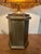 Late 20th Century Vintage Shaker Metal Table Lamp With an Amber Mica Hexagonal Lamp Shade For Sale - Image 5 of 12
