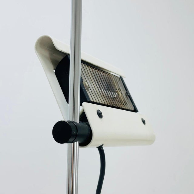 Large mid century minimalist floor lamp by gianfranco frattini, italy 1970s a minimalist and architectural design lamp by...