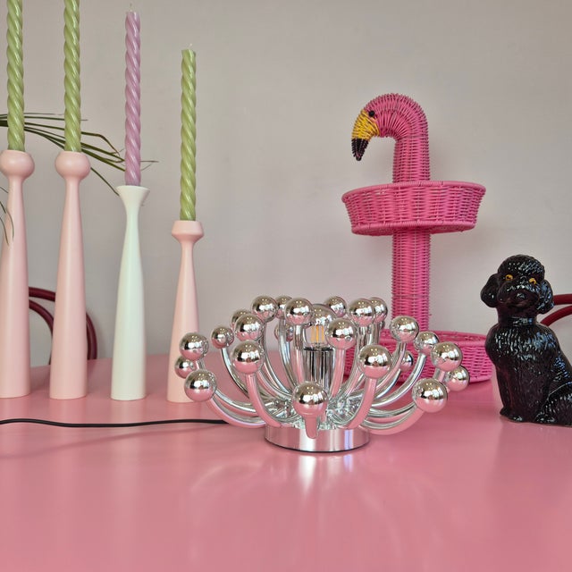 Silver Pistillino Wall Lamp by Studio Tetrarch for Valenti Luce, Italy, 2010s For Sale - Image 8 of 18