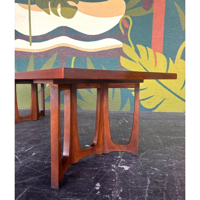 Broyhill Brasilia Mid Century Broyhill Brasilia Coffee Table For Sale - Image 4 of 8