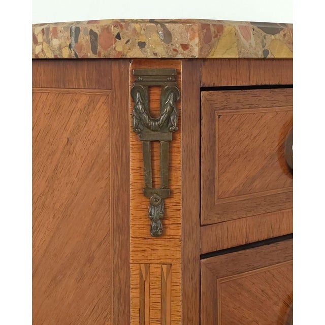 Small Three-Drawer Commode, France Circa 1890 For Sale - Image 10 of 12