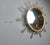 1970s Vintage Brass Sunburst Mirror, 1970s For Sale - Image 5 of 12