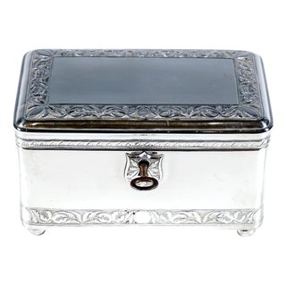 Antique Vienna Silver Biedermeier Sugar Box by Christian Sander, 1831 For Sale