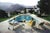 Contemporary "Poolside Gossip" Contemporary Authorized C-Print After Slim Aarons, Framed, 40"x30" For Sale - Image 3 of 4