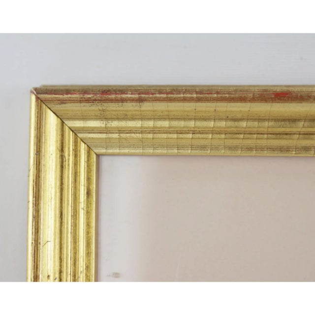 Paint Vintage Hand-Painted Plant Specimen Watercolor Tulip Specimen (With Frame). Signed in the Lower Right Corner For Sale - Image 7 of 11