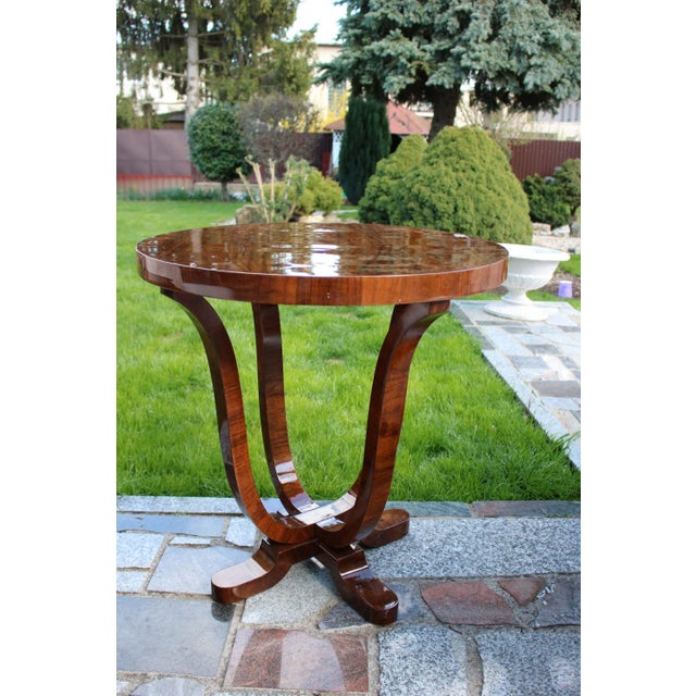 Art Deco Armchairs and Table, 1920s, Set of 3 For Sale - Image 12 of 16