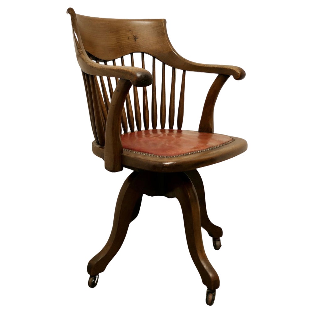 Arts and Crafts Desk Chair by Kendrick & Jefferson, 1900 Chairish