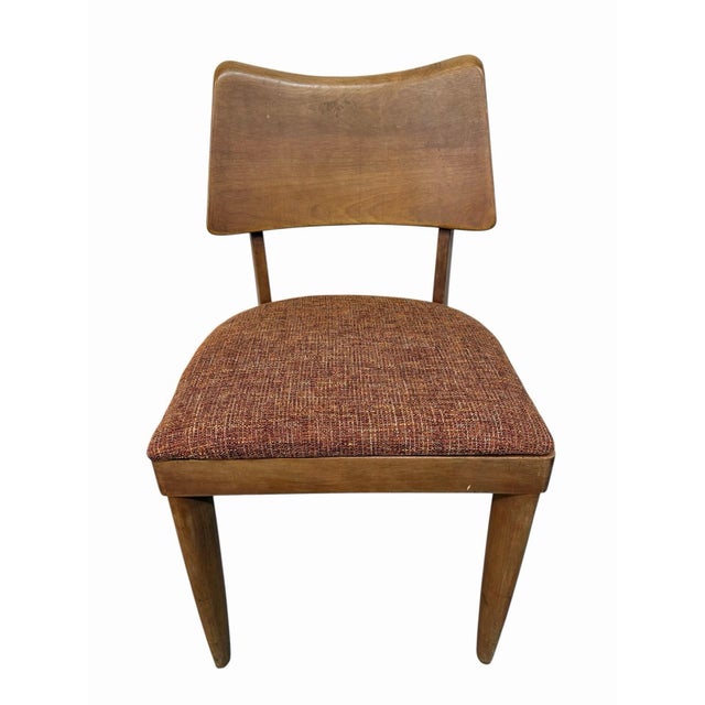 Wood Mid-Century Modern Heywood Wakefield Maple Dining Chairs - Set of 4 For Sale - Image 7 of 10