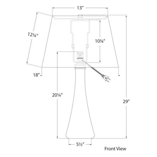 Modern Julie Neill for Visual Comfort Signature Christa Large Table Lamp in Amber Glass with Linen Shade For Sale - Image 3 of 3