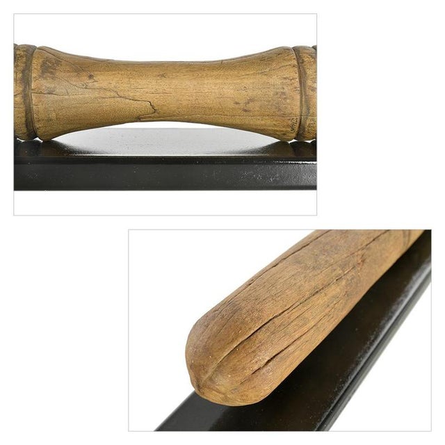 Antique African Stick Carved and Mounted on a Base For Sale - Image 5 of 6